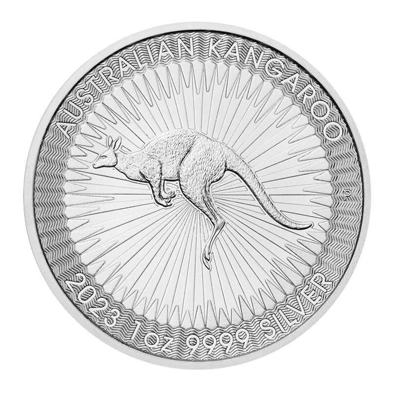 Image pour Pièce d’argent de 1 oz, Australian Kangaroo (2023) à partir de Métaux précieux TD